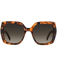 kate spade new york Women's KS Amaya 2/GS 55mm Square Sunglasses