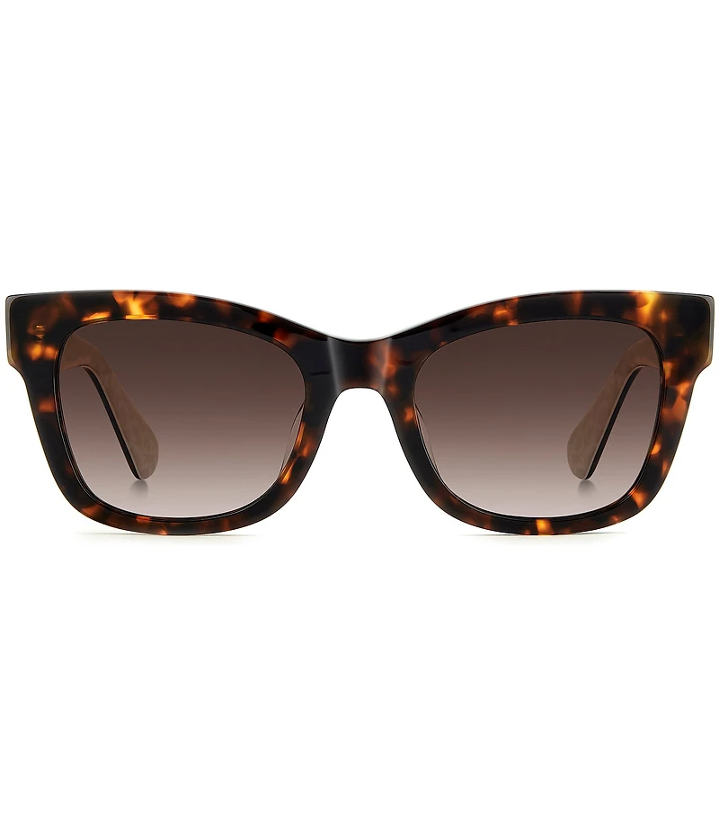 kate spade new york Women's KS Dee 2/G/S 51mm Polarized Square Sunglasses