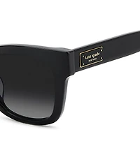 kate spade new york Women's KS Dee 2/G/S 51mm Square Sunglasses