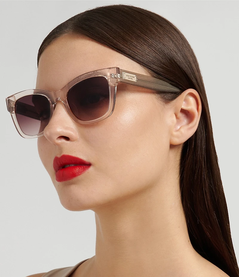 kate spade new york Women's KS Dee 2/G/S 51mm Square Sunglasses