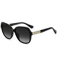 kate spade new york Women's KS Eliza 2/GS 57mm Geometric Sunglasses