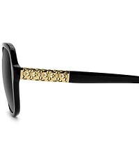 kate spade new york Women's KS Eliza 2/GS 57mm Geometric Sunglasses