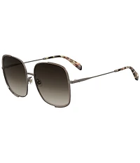 kate spade new york Women's KS Isla/G/S 59mm Square Sunglasses