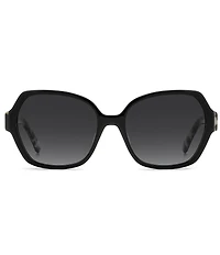 kate spade new york Women's Layne 57mm Square Sunglasses