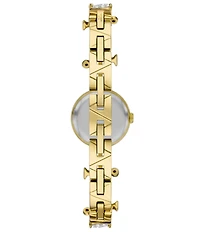 kate spade new york Women's Monroe Analog Gold Tone Stainless Steel Bracelet Watch