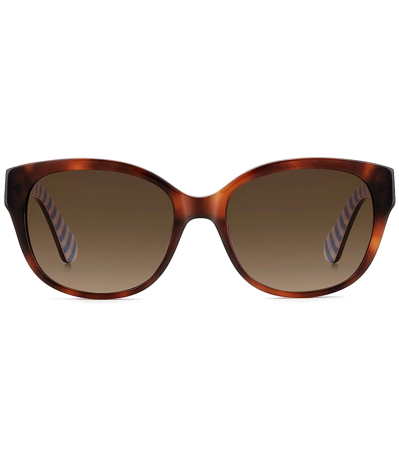kate spade new york Women's Ninna 55mm Round Sunglasses