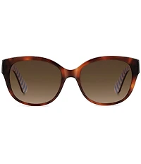 kate spade new york Women's Ninna 55mm Round Sunglasses