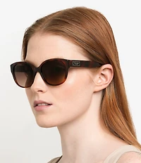 kate spade new york Women's Ninna 55mm Round Sunglasses