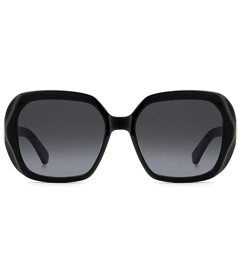 kate spade new york Women's Norina 57mm Square Sunglasses