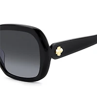 kate spade new york Women's Norina 57mm Square Sunglasses