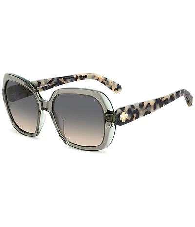 kate spade new york Women's Norina 57mm Square Sunglasses