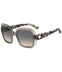 kate spade new york Women's Norina 57mm Square Sunglasses