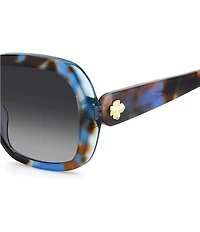 kate spade new york Women's Norina 57mm Square Sunglasses