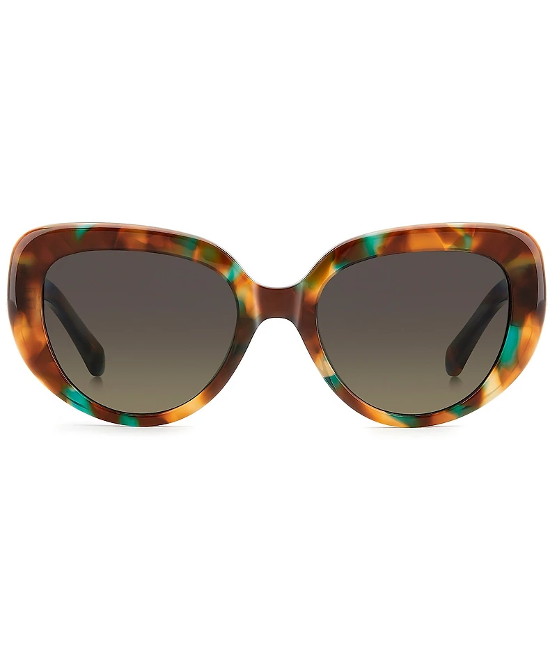 kate spade new york Women's RANA 2/S 53mm Polarized Cat Eye Sunglasses