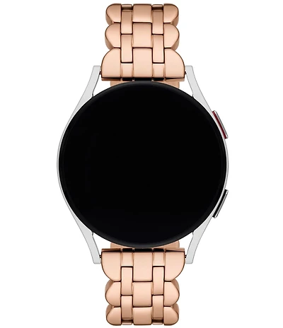 kate spade new york Women's Rose Gold Stainless Steel 42/44mm Band for Apple Watch®