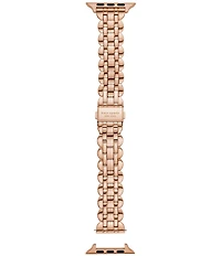 kate spade new york Women's Rose Gold Stainless Steel 42/44mm Band for Apple Watch®