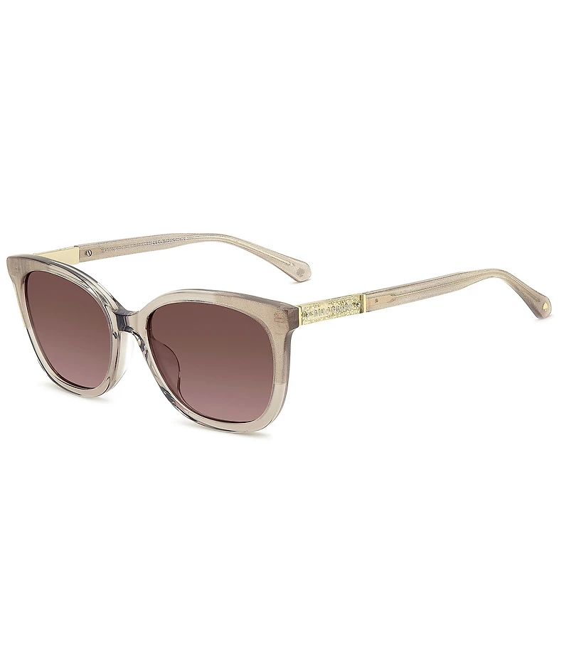 kate spade new york Women's Seline 2/S 54mm Rectangle Sunglasses