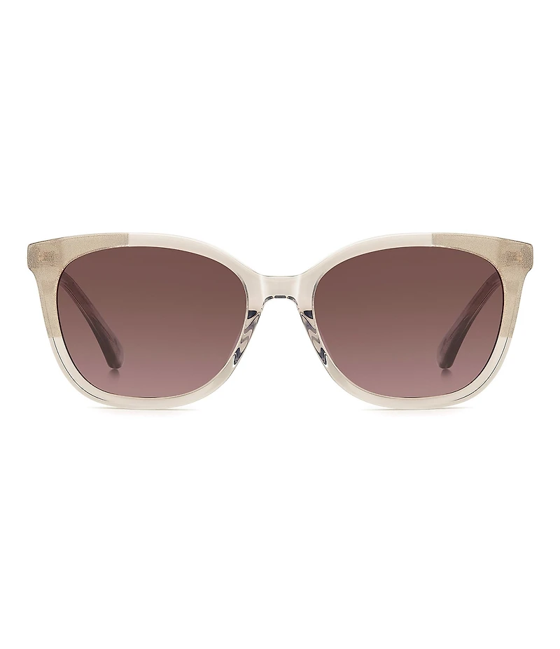 kate spade new york Women's Seline 2/S 54mm Rectangle Sunglasses