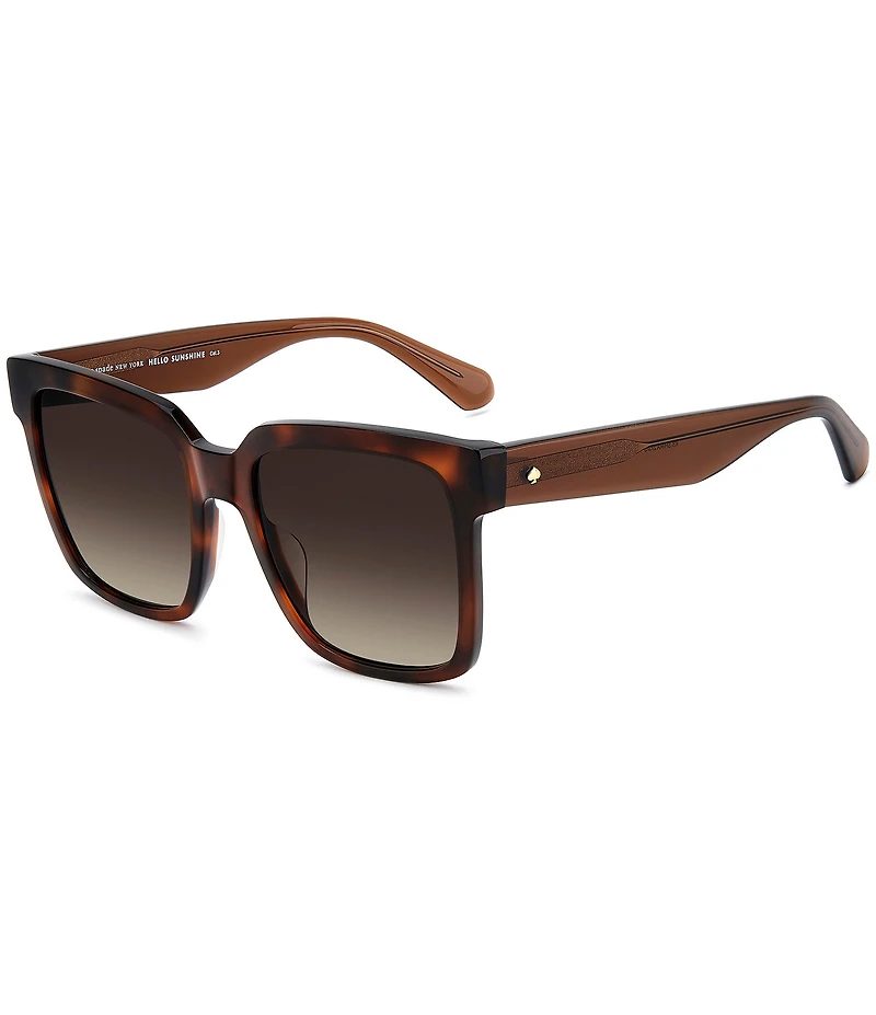 kate spade new york Women's SHIRA 2/G/S 56mm Square Sunglasses