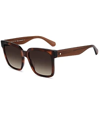 kate spade new york Women's SHIRA 2/G/S 56mm Square Sunglasses