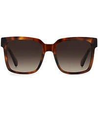kate spade new york Women's SHIRA 2/G/S 56mm Square Sunglasses