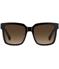 kate spade new york Women's SHIRA 2/G/S 56mm Square Sunglasses