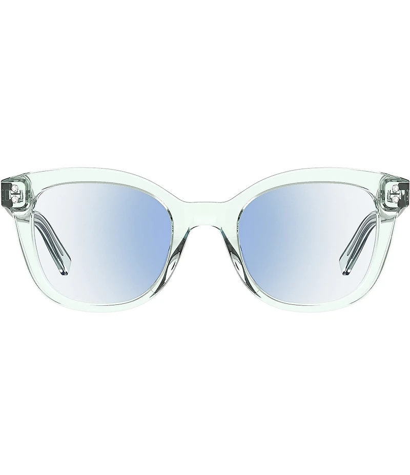 kate spade new york Women's Taneabb 48mm Square Blue Light Reader Glasses