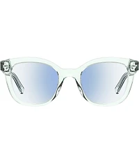 kate spade new york Women's Taneabb 48mm Square Blue Light Reader Glasses