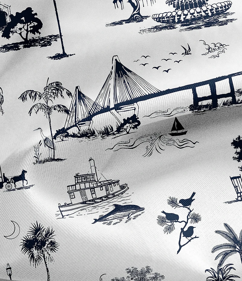 Katie Kime Charleston Toile Tea Towel Set