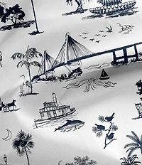 Katie Kime Charleston Toile Tea Towel Set