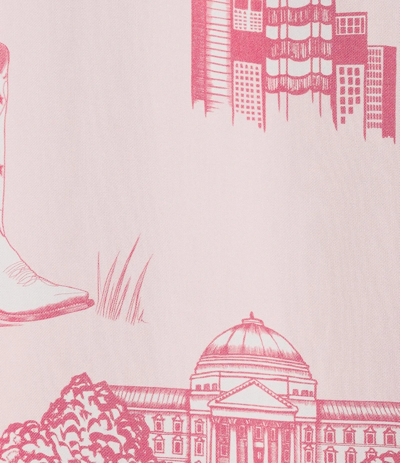 Katie Kime Dallas Toile Woven Pant Pajama Set