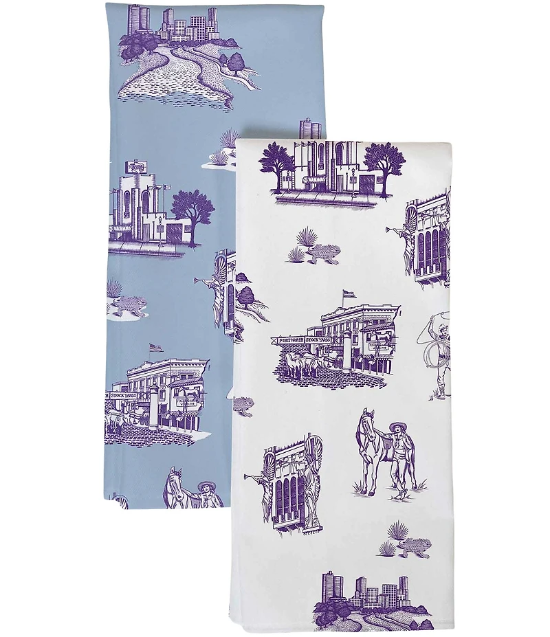Katie Kime Fort Worth Tea Towel Set
