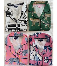 Katie Kime Marfa Toile Woven Pant Pajama Set