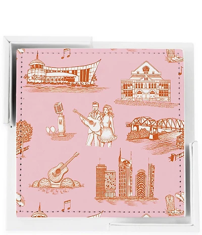 Katie Kime Nashville Toile Coasters, Set of 6