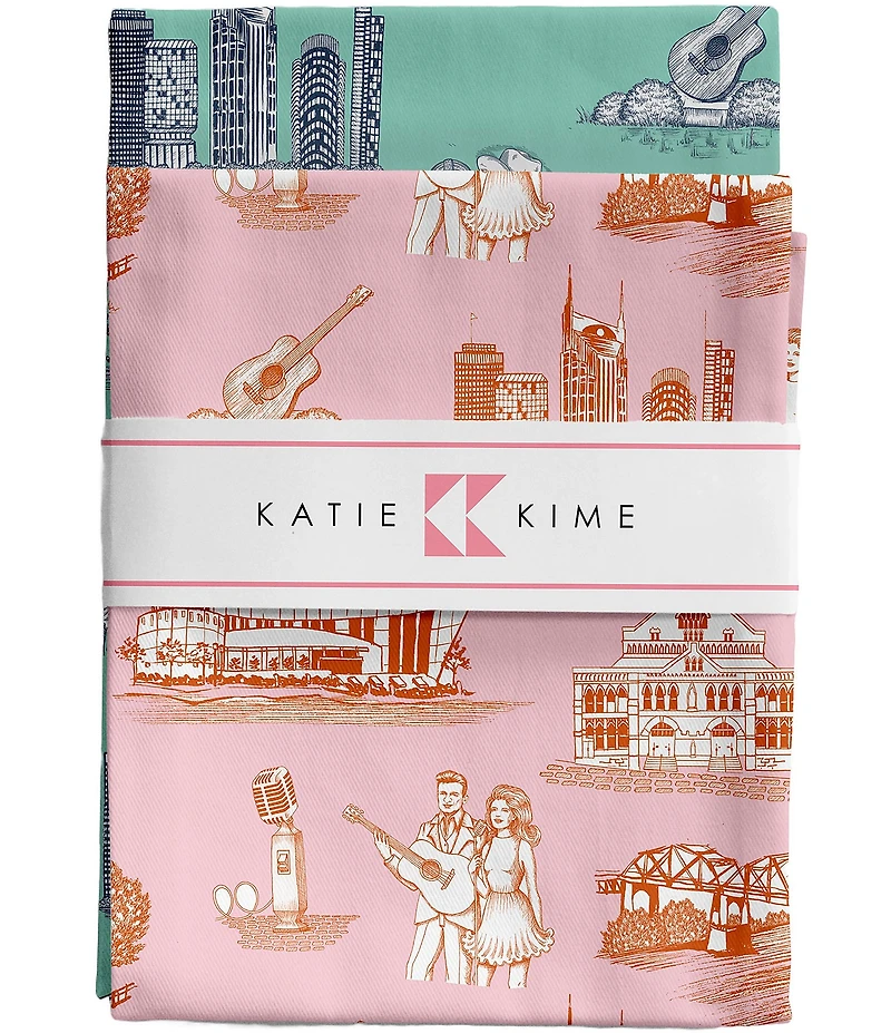 Katie Kime Nashville Toile Tea Towel Set