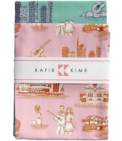 Katie Kime Nashville Toile Tea Towel Set