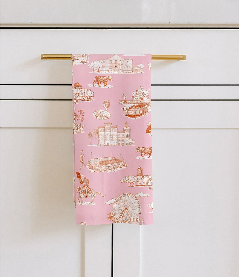 Katie Kime San Antonio Toile Tea Towel Set