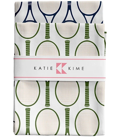Katie Kime Tennis Tea Towel Set
