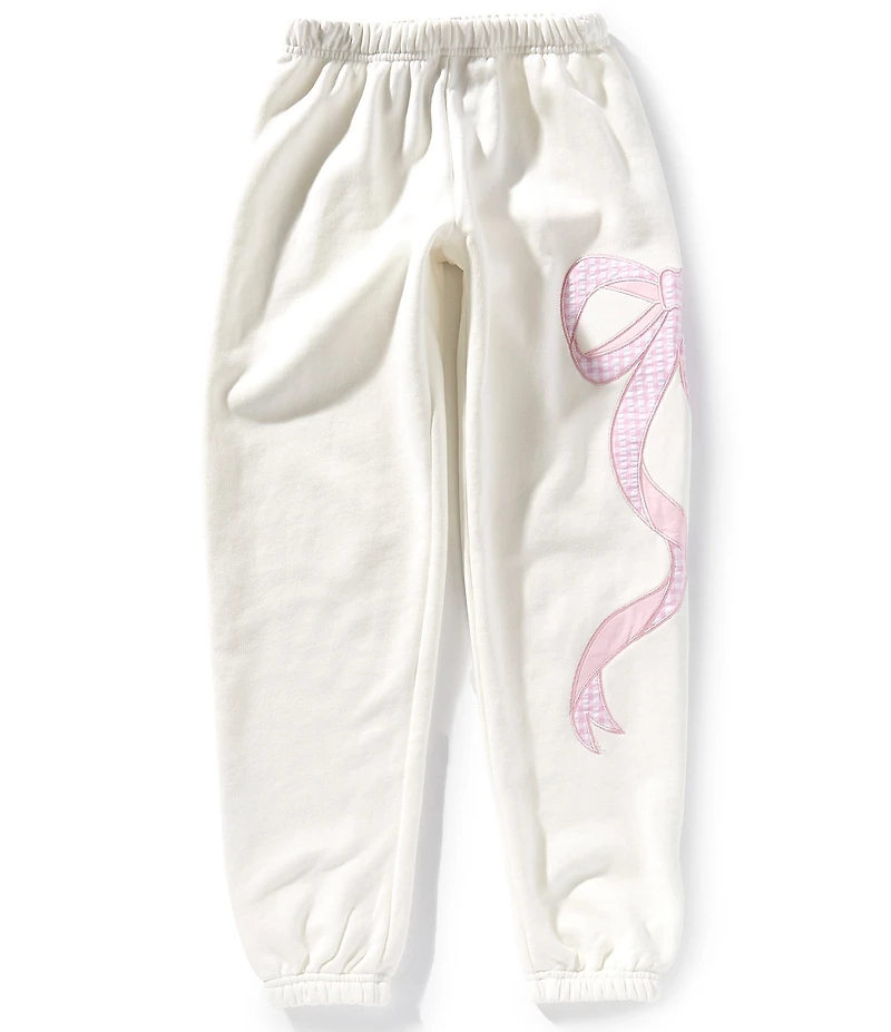 KatieJNYC Big Girls Dylan Bow Sweatpants