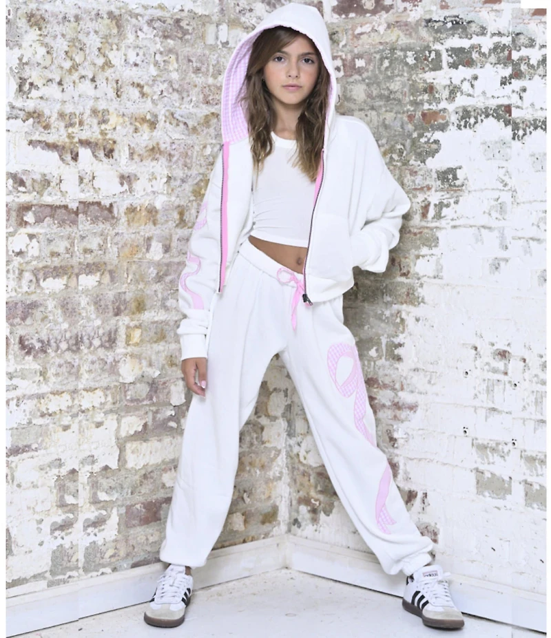 KatieJNYC Big Girls Dylan Bow Sweatpants