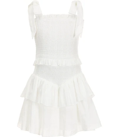 KatieJNYC Big Girls Emerson Solid Tie Dress