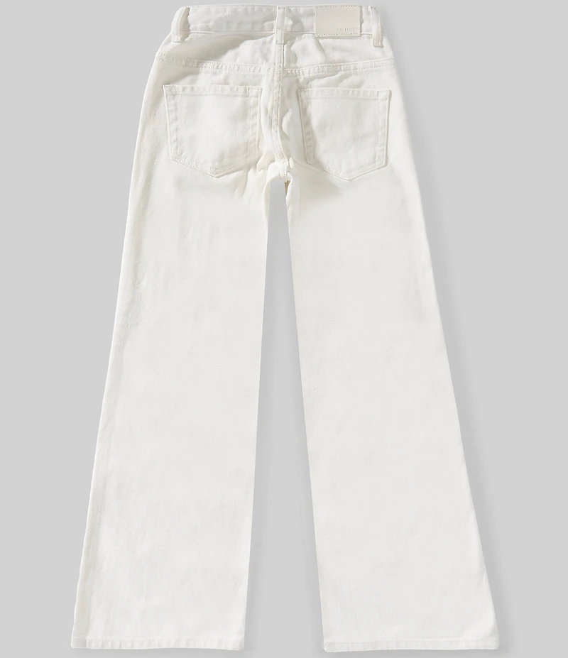 KatieJNYC Big Girls Chicago Solid Low-Rise Wide-Leg Jeans