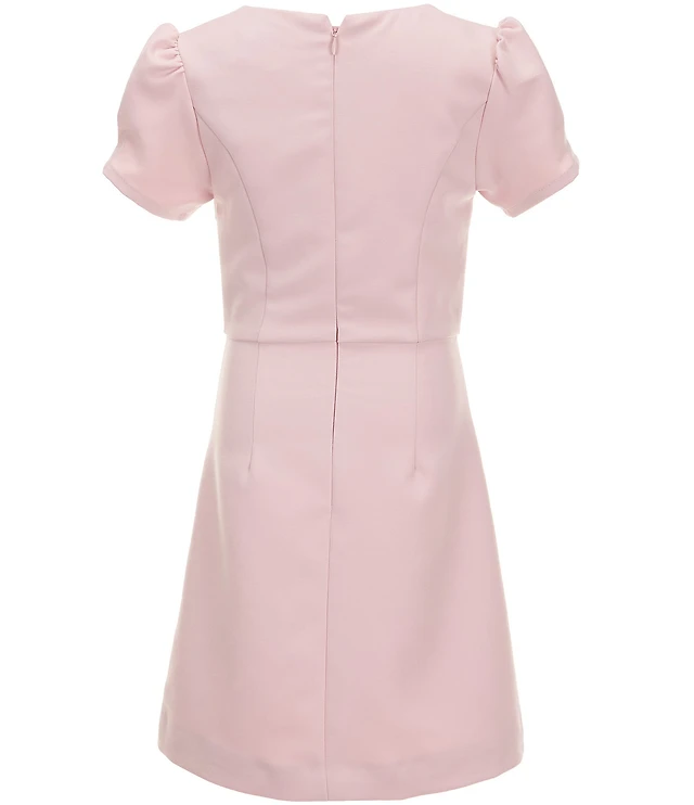Sugarlips Jena Glow Velvet Crew Neck Long Sleeve Rhinestone Bow Midi Dress  | Liberty Center