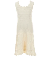 KatieJNYC Big Girls Sleeveless Lace Dress