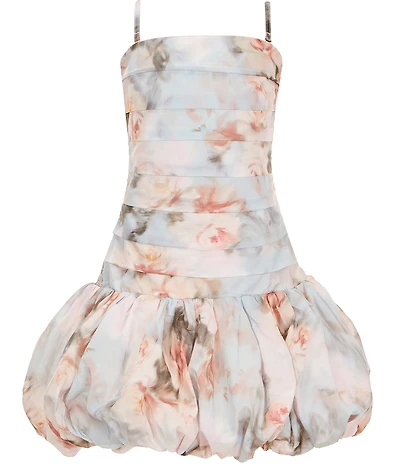 KatieJNYC Big Girls Sleeveless Tippy Watercolor Floral Dress