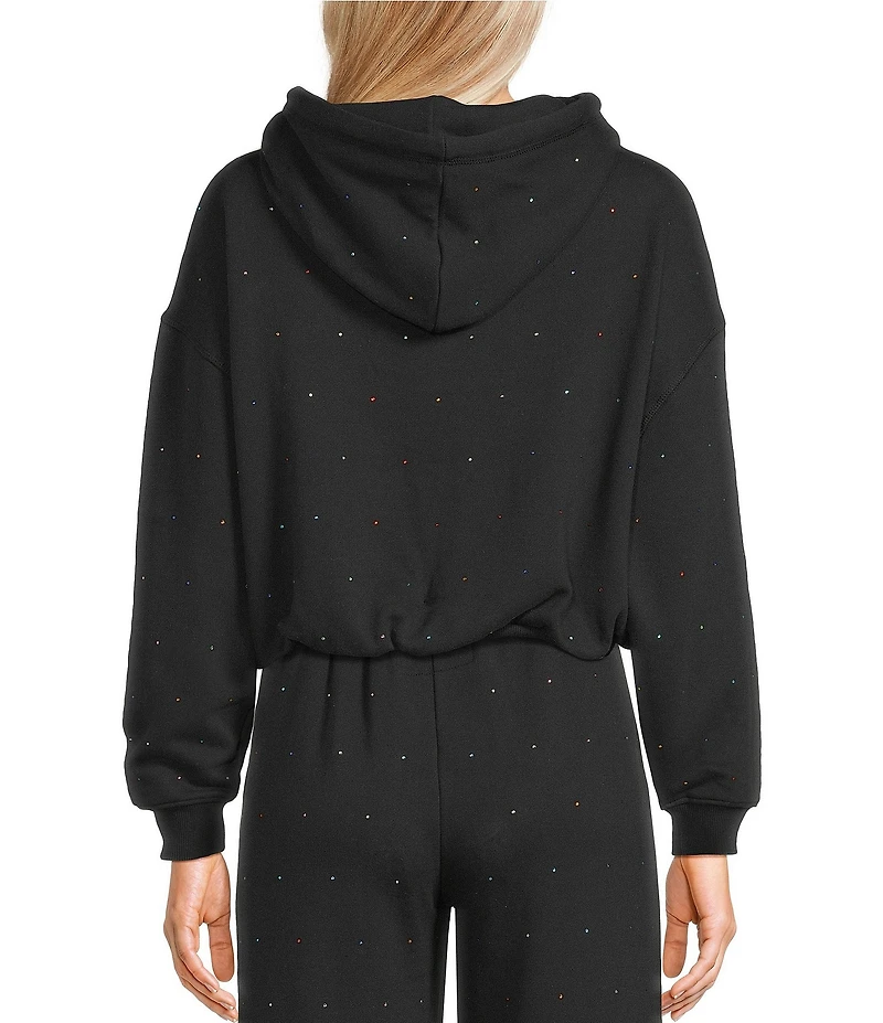 KatieJNYC Davie Rhinestone Coordinating Hoodie