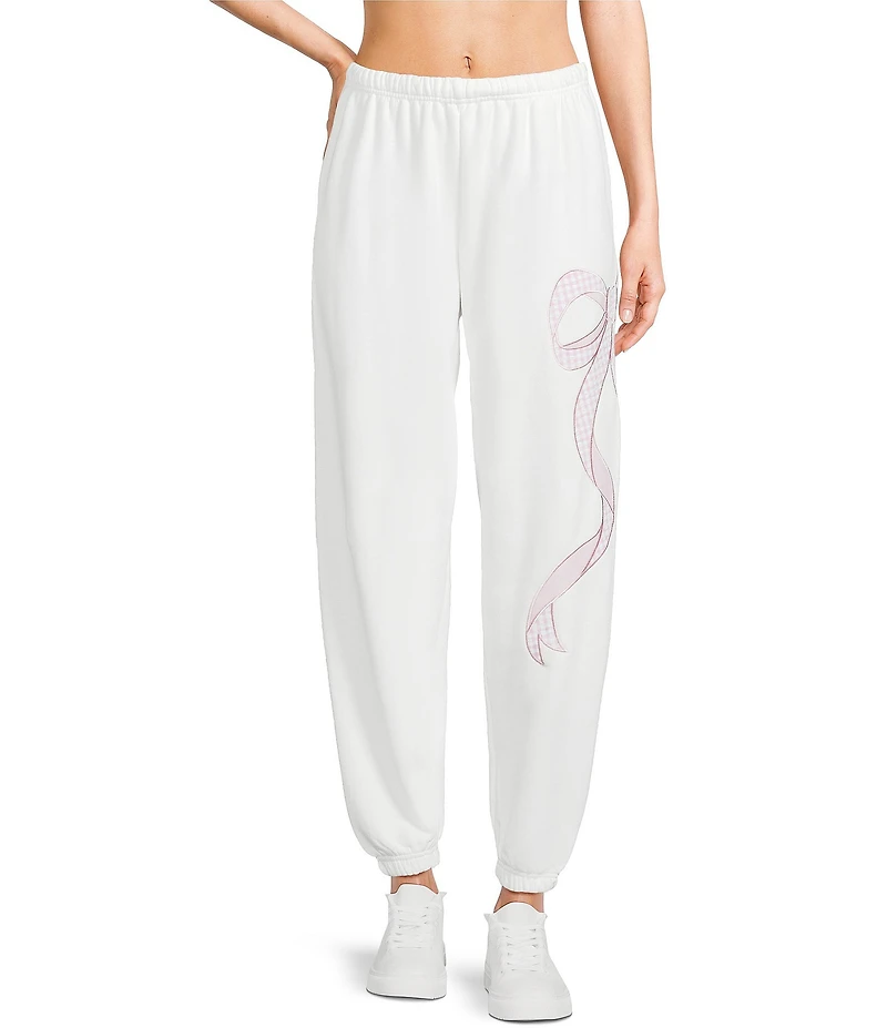 KatieJNYC Dylan Bow Coordinating Jogger Pants