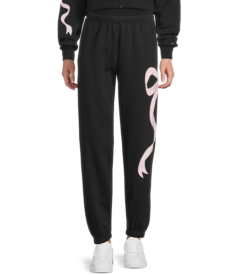 KatieJNYC Dylan Bow Coordinating Jogger Pants