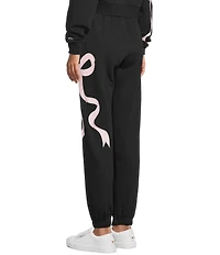 KatieJNYC Dylan Bow Coordinating Jogger Pants