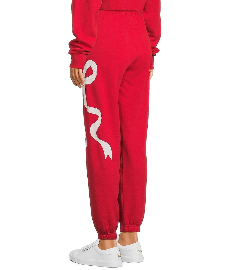 KatieJNYC Dylan Bow Coordinating Jogger Pants